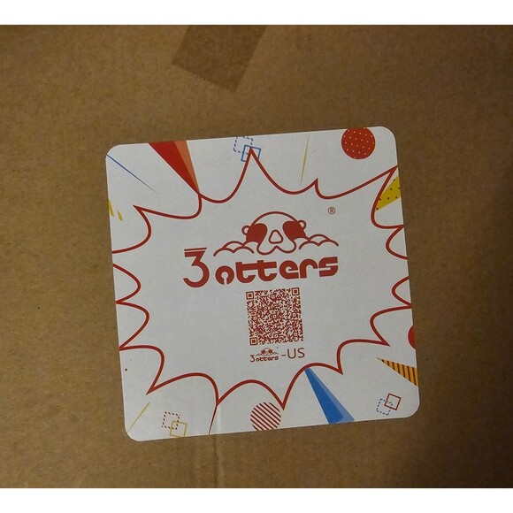 3 Otters Happy Birthday Banner and Decoration Mylar - Picture 2 of 5